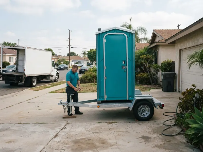 Trailer-Mounted Mobile Restrooms in Inglewood, CA